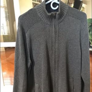 Eddie Bauer men’s full zip sweater